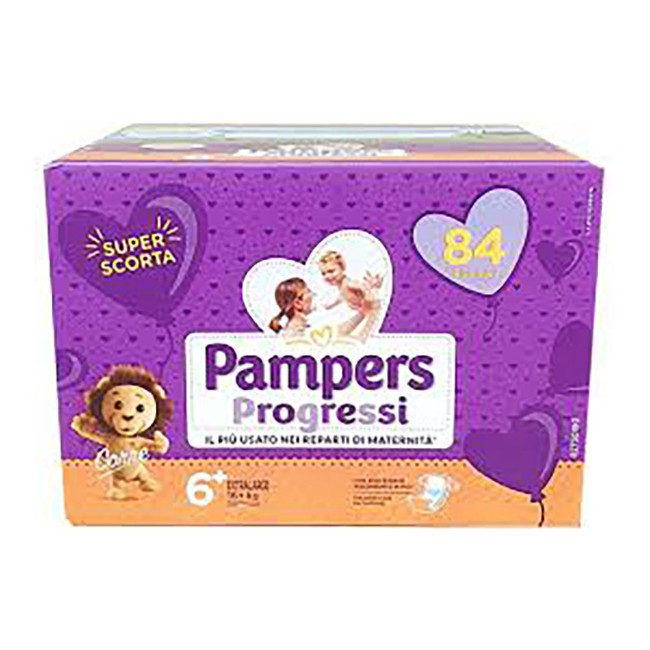 Pannolini Progressi Extralarge 6 Pentapack 84 pezzi
