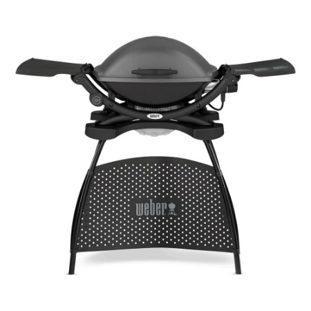 Barbecue Elettrico Weber Q 2400 con Stand Dark Grey