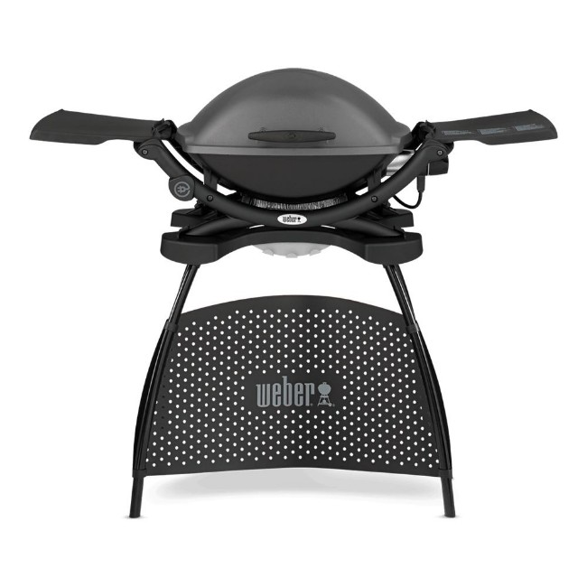 Barbecue Elettrico Weber Q 2400 con Stand Dark Grey