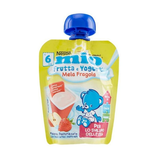 Paniate - Mio Pouch Yogurt Mela - Fragola 90ml