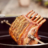 Girarrosto per Barbecue a Carbone 57cm 