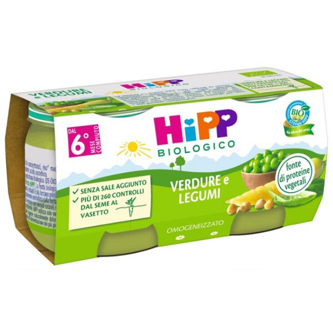 Omogeneizzato Bio Verdure e Legumi HiPP