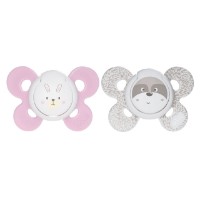 Succhiotto Comfort in Silicone  0-6m  2pz Chicco