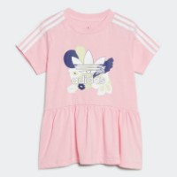 Completo Flower Print Dress and Tights Adidas