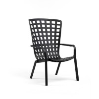 Poltrona relax Folio Antracite di Nardi
