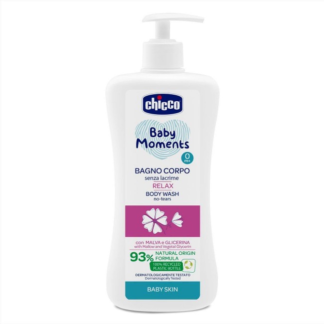 Chicco Bagno Corpo Relax per Bambino Formula Senza Lacrime 500ml