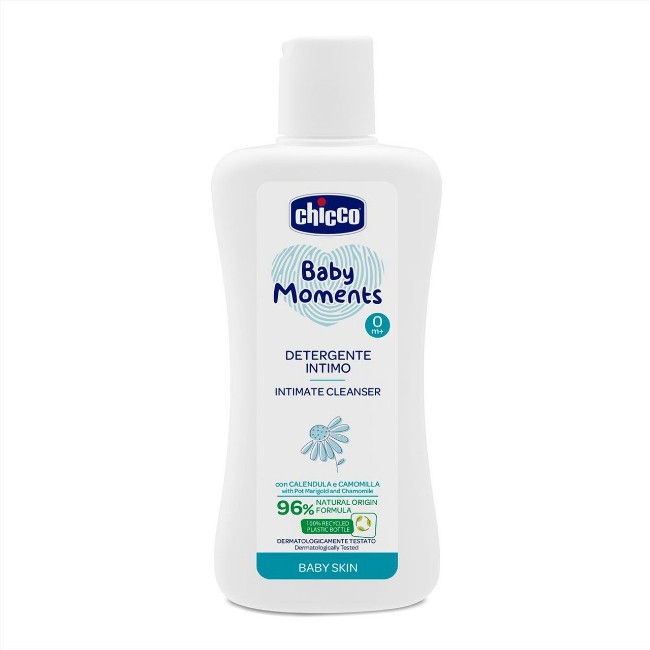 Chicco Detergente Intimo Baby Moments con Calendula e Camomilla 200ml di Chicco