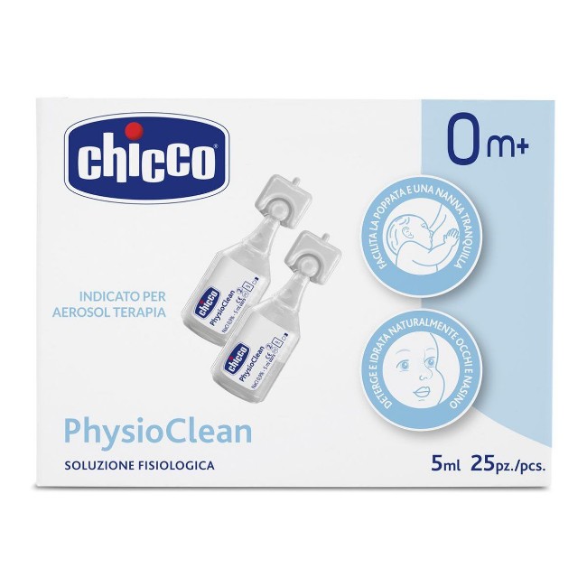 PhysioClean Soluzione Fisiologica 5ml - 25pz Chicco