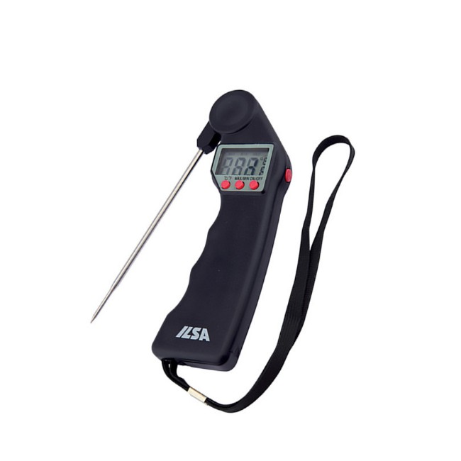 Termometro Digitale Professionale con Sonda Regolabile Ilsa