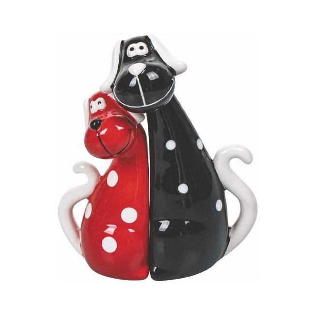 Set 2 Statuine Cani Piccole Animals Villa d'Este
