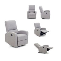 Poltrona Manual Relax Mirella Grigia MyLiving