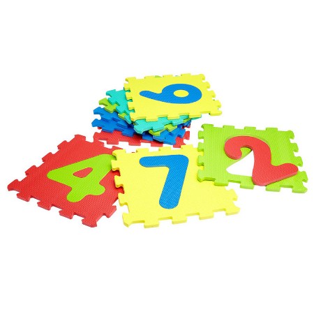 Mattonelle Puzzle Numeri 9 Pezzi  32 x 32 cm della Globo