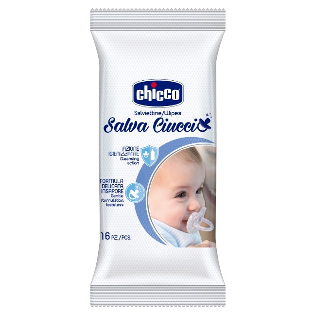 Salviettine Salva Ciuccio 16pz Chicco