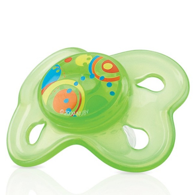 Succhietto con Tettarella in Silicone Ortodontica Green Nuby