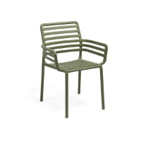 Set da esterno tavolo Libeccio e poltrone doga di nardi