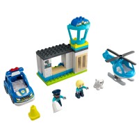 LEGO DUPLO Stazione di Polizia ed Elicottero