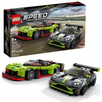 LEGO Speed Champions Aston Martin Valkyrie AMR Pro e Aston Martin Vantage GT3