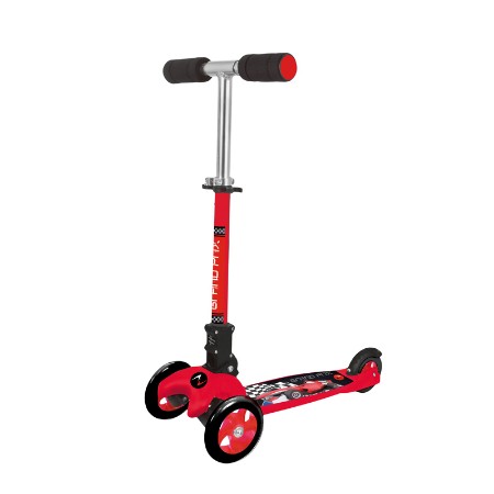 Monopattino Tre Ruote Adventure Kid Grand Prix Rosso di Garlando