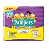 Pannolini Progressi 1 Newborn (2-5 kg) Confezione da 28 pezzi