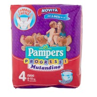 Pannolini Mutandina Progressi Maxi 4 quadripack 76 pezzi 