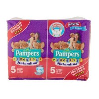 Pannolini Mutandina Progressi 5 Junior (12-18 kg) Confezione da 34 pezzi