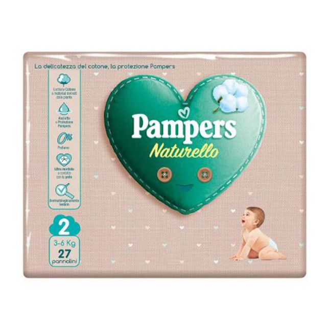 Pannolini Naturello 2 Mini (3-6 kg) Confezione da 27 pezzi