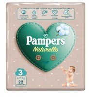 Pannolini Naturello 3 Midi (4-9 kg) Confezione da 22 pezzi