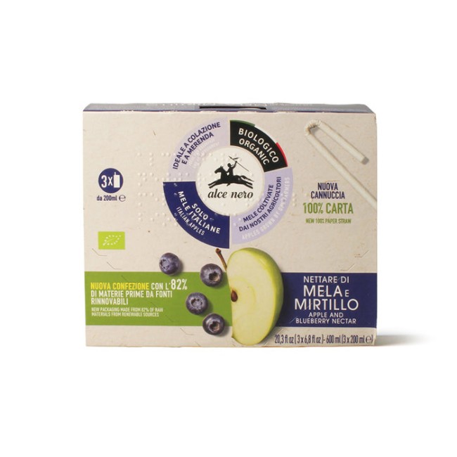 Nettare Mela Mirtillo Alce Nero