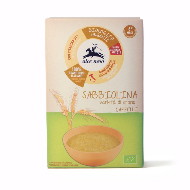 Pastina di Grano Duro Cappelli Sabbiolina Bio Alce Nero