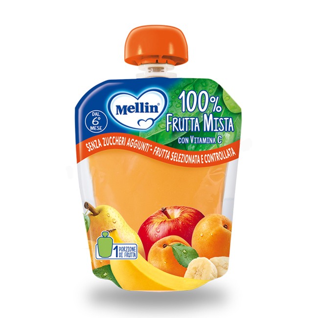Pouch Frutta Mista Mellin