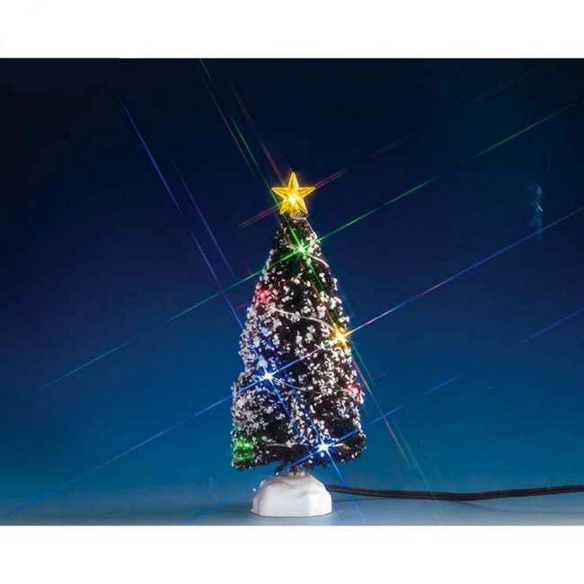 Evergreen Tree With 12 Multi Light - 74266