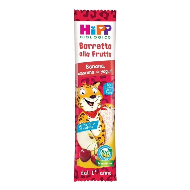 Barretta Banana Amarena e Yogurt Hipp