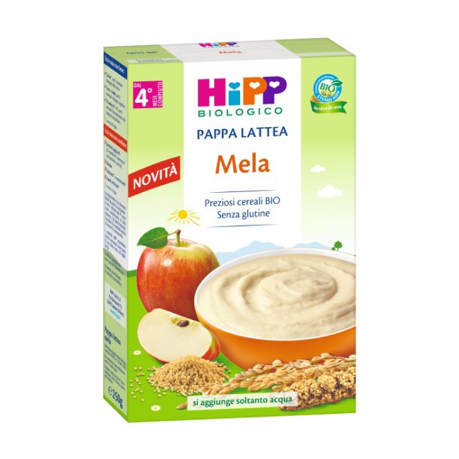 Pappa Lattea Mela Hipp