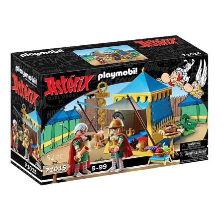 Asterix: Tenda del Capo con Generali di Playmobil