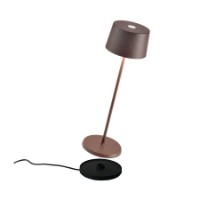 Olivia Pro Lampada da Tavolo Corten Zafferano