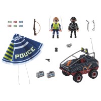 Paracadute della Polizia e Veicolo di Playmobil