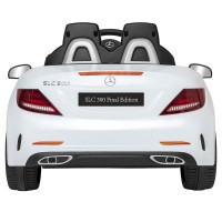 L' Automobile Elettrica Mercedes SLC Bianca di Globo