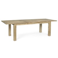 Tavolo Montevideo allungabile fino a 260 cm in teak fsc Bizzotto