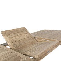 Tavolo Montevideo allungabile fino a 260 cm in teak fsc Bizzotto