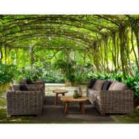 fortaleza poltrona in rattan e mango da esterno di bizzotto