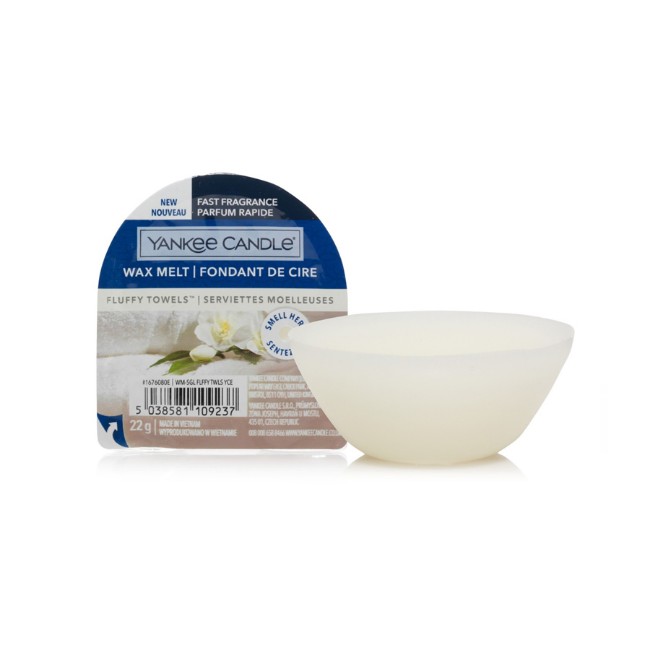 Fluffy Towels Wax Melt Yankee Candle