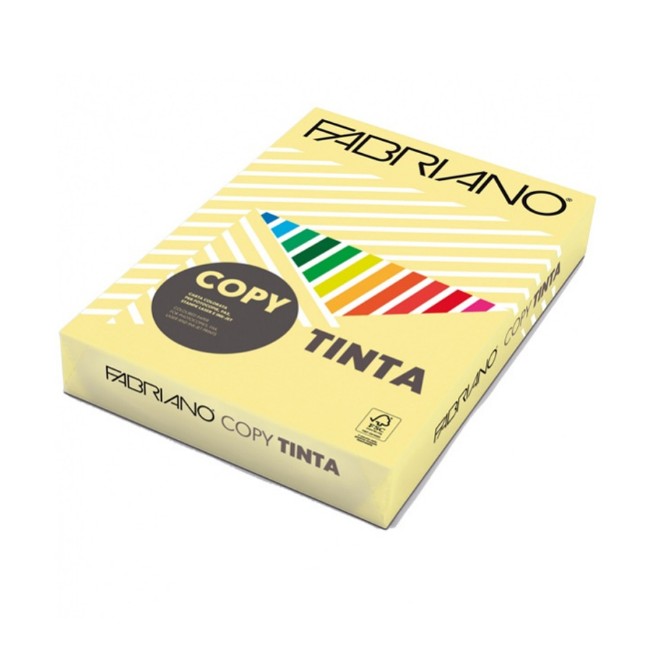 Carta per Fotocopie Copy Tinta Tenue Banana (A4 100 Fogli 80 g) Fabriano