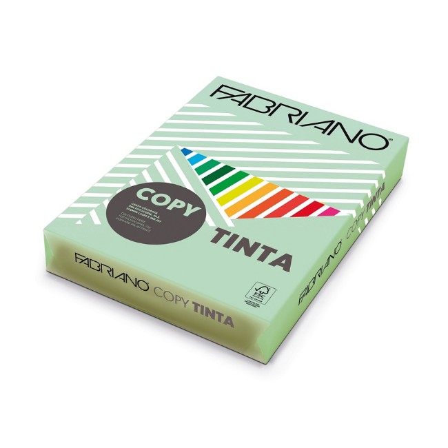 Carta per Fotocopie Copy Tinta Tenue Acquamarina (A4 100 Fogli 80 g) Fabriano