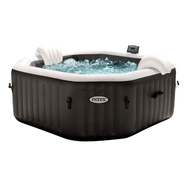 Piscina Idromassaggio Gonfiabile Ottagonale Pure Spa Bubble & Jet Massage Deluxe 28458 - 201x71cm