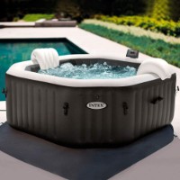 Piscina Idromassaggio Gonfiabile Ottagonale Pure Spa Bubble & Jet Massage Deluxe 28458 - 201x71cm