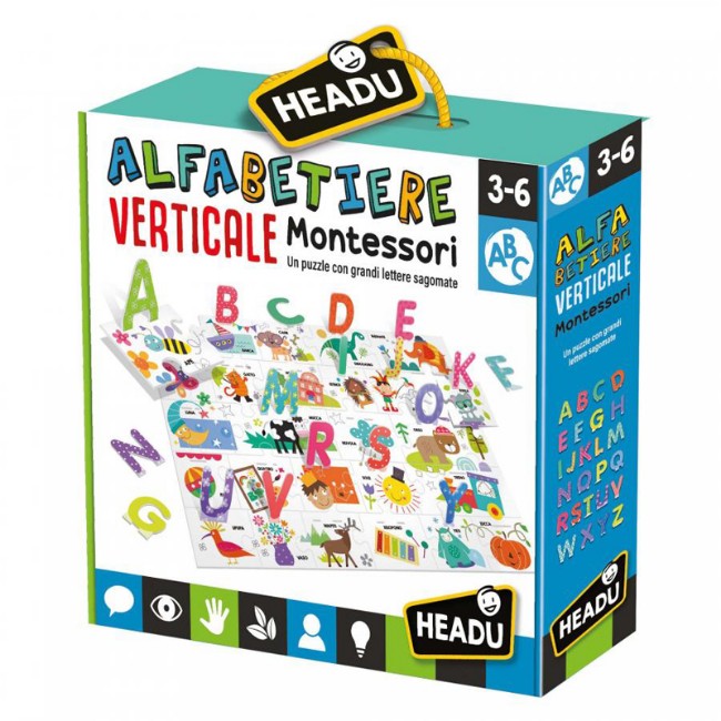 Alfabetiere Verticale Montessori 23585 
