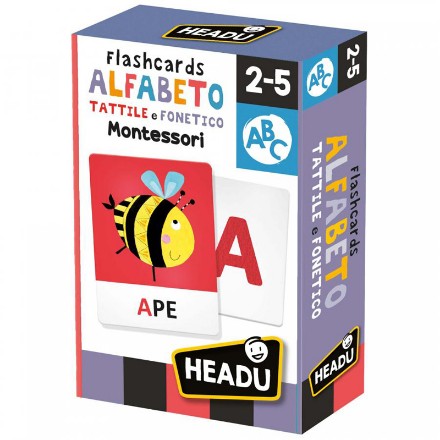 Flashcards Alfabeto Tattile e Fonetico IT23752 