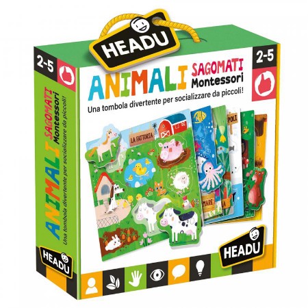 Gli Animali Sagomati Montessori 21932 