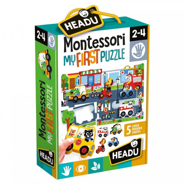 Paniate Montessori My First Puzzle The City 22373 Headu in