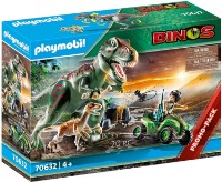 L'Attaco dei Dinos T Rex con Raptor e Quad 